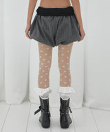 BANDING PUMPKIN SHORTS (CHARCOAL) F26QD160