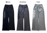 リドルネイヨムブーツカットトレーニングロングパンツ (3 colors)