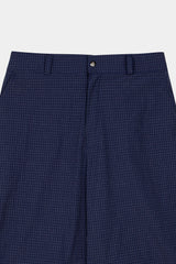 Moon Checked Nylon Bermuda