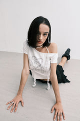 heart 2 t (white)