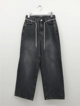 Mare String Denim Pants (2color)