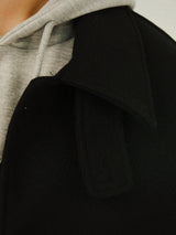 GU Wool Short Mac Coat