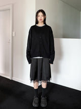 LACE LAYERED SKIRT