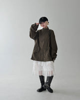String oversized half field jacket