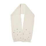 (DUC) Eyelet Stud Muffler White