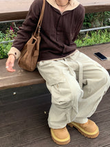 Layer Strap Cargo Pants