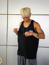 VENTIQUE skeleton sleeveless 2color