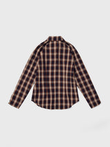 Curvy Line Shirt Brown