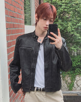 Eden Leather Rider Jacket