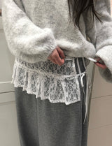 Ted Lace Wrap Skirt