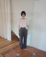 ライト クロップ ブラウス