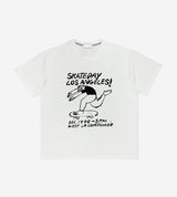 No.1224 skateboard half T (3color)