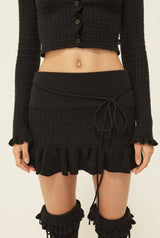 Mew knit skirt