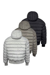 Relaxed Hooded Puffer Jacket