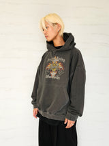 VENTIQUE Pigment Motorracing hoodie 3colors