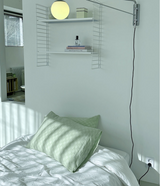 CLEAR CHECK PILLOW COVER