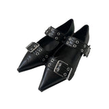 Eylet flat heels