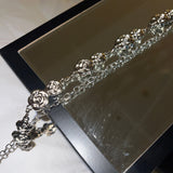  Metal Silver Waist Chain Belt Marmot/Ribbon/Rose (Choose 1 of 3)