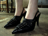 Sneakers point heels