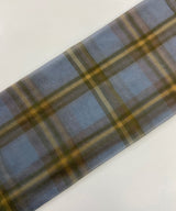 Plaid Check Stocking _ BLUE