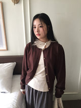 Helene Crewneck Cardigan (5Color)