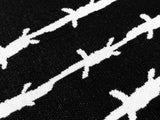 TZ BARBED WIRE OVERSIZED KNIT SWEATER