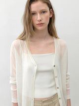 (CD-2202)ESSENTIAL LOOSE FIT CARDIGAN