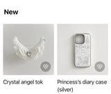 Princess's diary case (silver)