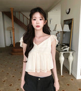 [ md pick / angel🤍 ]ポンベイビーシマーオフシャーリングbl