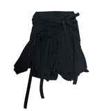 Nasty Unbalanced Shirring Skirt Leggings
