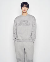 25FW SIMPLE BORDER LINE NAPPING PANTS MELANGE