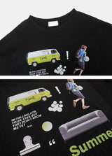 グリーンサマーオーバーフィットＴ