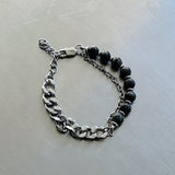 Bead-Link Segment Bracelet