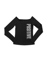 positive patch top(3 color)