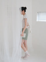 レースカーゴパンツ（カーキ）