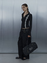 CROSS MULTI CARGO PANTS / BLACK