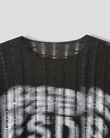 River see-through knit