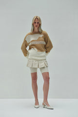 LOOSE COLOR MIX KNIT