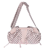 Dot button bag_indi pink
