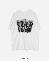 スプレープリンティドTシャツ
