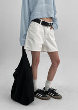 [B-DENIM] コットンショーツ 026