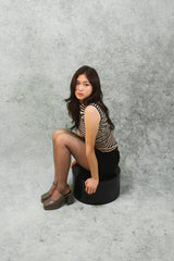sheer gray tights (dot)