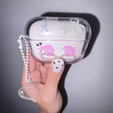 【MADE】 Megane Girl AirPods Case – Pink (Sticker Included)