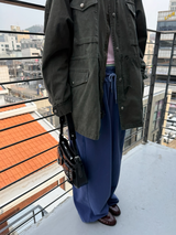 ピグメントワイドスウェットパンツ