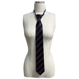 High Teen color combination striped auto tie (2 colors)