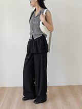 Oreo Cable Knit Vest