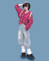rookie cargo denim pants