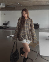 ボヘミアンシースルーニット