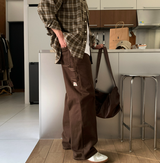 Third 5-Digit Mac Label Work Pocket Carpender Wide Pants