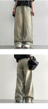 E-Mansandy Wide Denim Pants